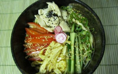 ramen d’été : HIYASHI CHUKA RAMEN 中華ラーメン