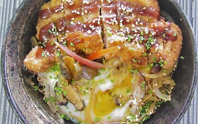 katsudon カツ丼 : filet de porc pané