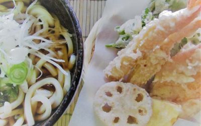 tempura udon 天婦羅うどん