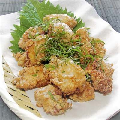 kara age 唐揚げ : poulet frit mariné au gingembre