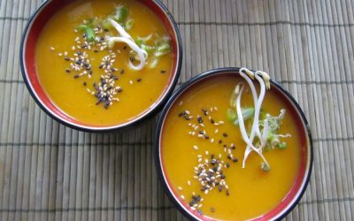 kabotcha soup かぼちゃスープ : velouté de potimarron