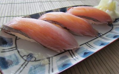 sushi nigiri disponibles à emporter